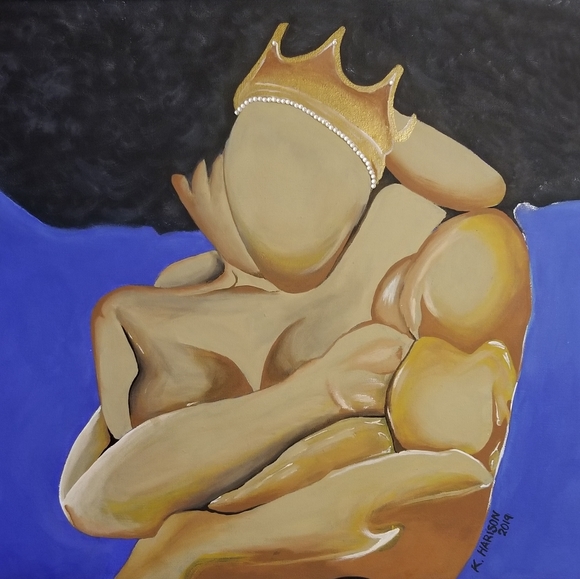 Acrylic painting